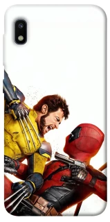 Чехол на Samsung Galaxy A10 (A105F) Deadpool and Wolverine фото 1 из 1