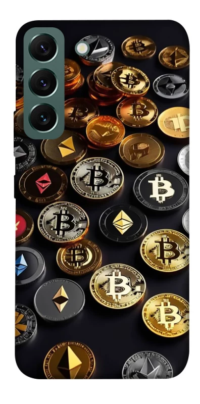 Чехол на Samsung Galaxy S22 Many coins фото 1 из 1