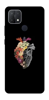 Чохол на Oppo A15s / A15 Heart with flowers фото 1 з 1
