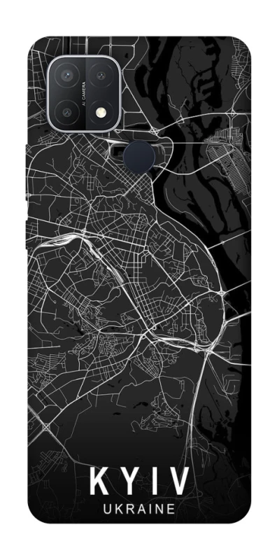 Чехол на Oppo A15s / A15 Kyiv map фото 1 из 1