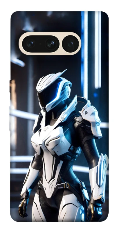 Чехол на Google Pixel 7 Pro Cyber space girl ver.6 фото 1 из 1