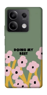 Чехол на Xiaomi Redmi Note 13 5G Doing my best фото 1 из 1