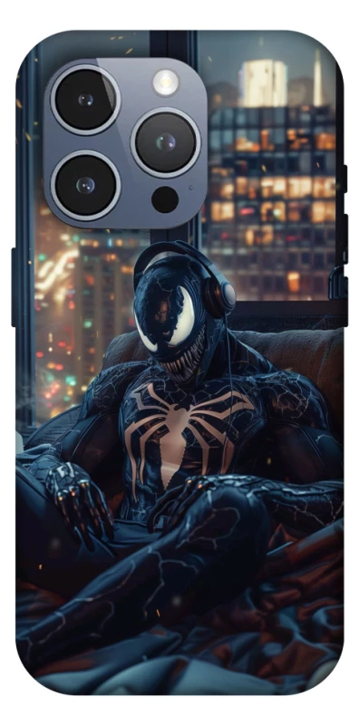 Чехол на Apple iPhone 16 Pro Max Venom earphones фото 1 из 1