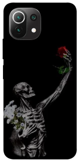 Чохол на Xiaomi Mi 11 Lite Skeleton vs Rose фото 1 з 1