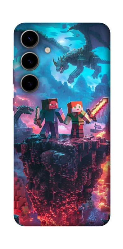 Чохол на Samsung Galaxy S25 FE Minecraft v3 фото 1 з 1