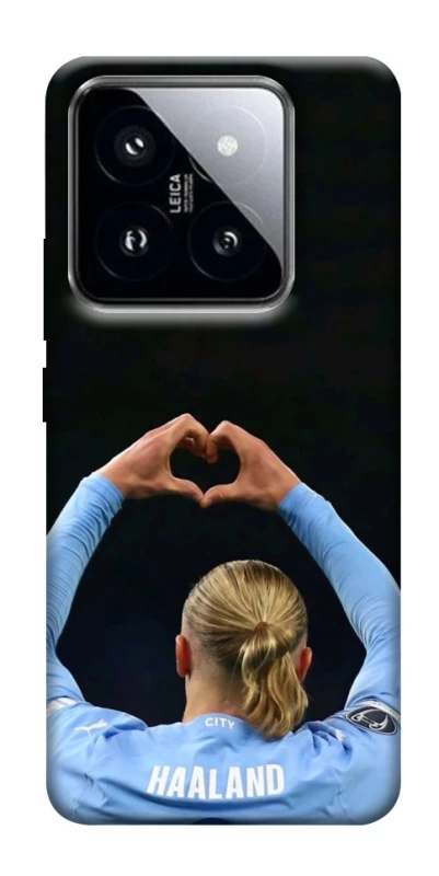 Чохол на Xiaomi 14 Pro Erling Haaland V2 фото 1 з 1