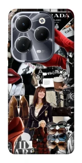 Чехол на Infinix Hot 40 Fashion collage ver.13 фото 1 из 1
