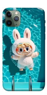 Чехол на Apple iPhone 11 Pro (5.8") Labubu in the pool ver.2 фото 1 из 1