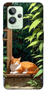 Чохол на Realme GT2 red cat фото 1 з 1