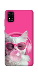 Чохол на ZTE Blade A31 Pink kitty фото 1 Чохол на ZTE Blade A31 Pink kitty фото 1 з 1
