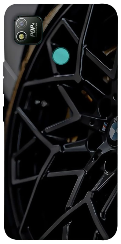 Чехол на TECNO POP 4 Wheel BMW v2 фото 1 из 1