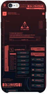 Чохол на Apple iPhone 6/6s plus (5.5") Attention фото 1 з 1