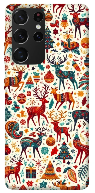 Чохол на Samsung Galaxy S21 Ultra Christmas spirit ver.5 фото 1 з 1