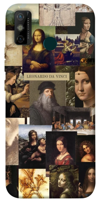 Чохол на TECNO Spark 6 Go Leonardo da Vinci фото 1 з 1