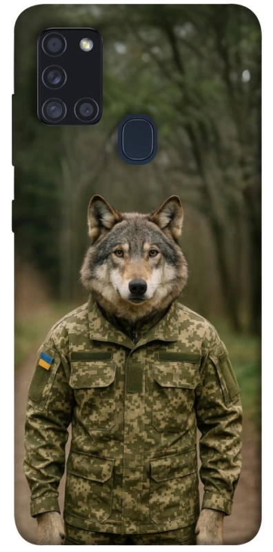 Чохол на Samsung Galaxy A21s Вовк захисник фото 1 з 1