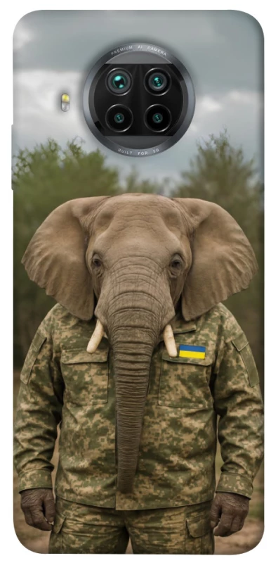 Чохол на Xiaomi Mi 10T Lite / Redmi Note 9 Pro 5G Слон захисник фото 1 з 1