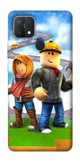 Чехол на Oppo A15s / A15 Roblox Builder Adventure фото 1 из 1