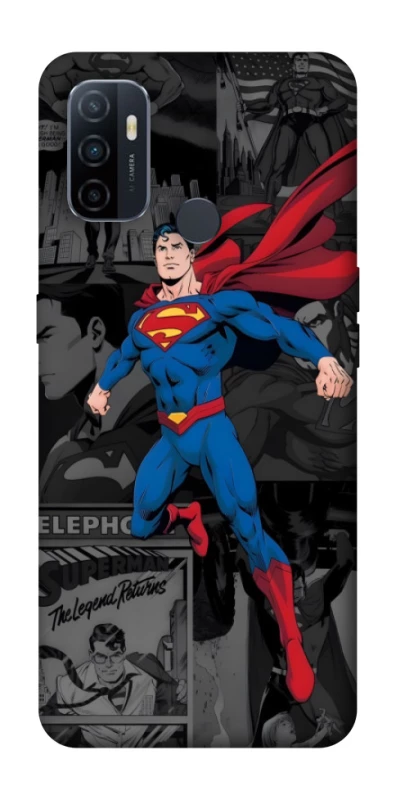 Чохол на Oppo A53 / A32 / A33 superman comics фото 1 Чохол на Oppo A53 / A32 / A33 superman comics фото 1 з 1