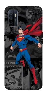 Чохол на Oppo A53 / A32 / A33 superman comics фото 1 Чохол на Oppo A53 / A32 / A33 superman comics фото 1 з 1