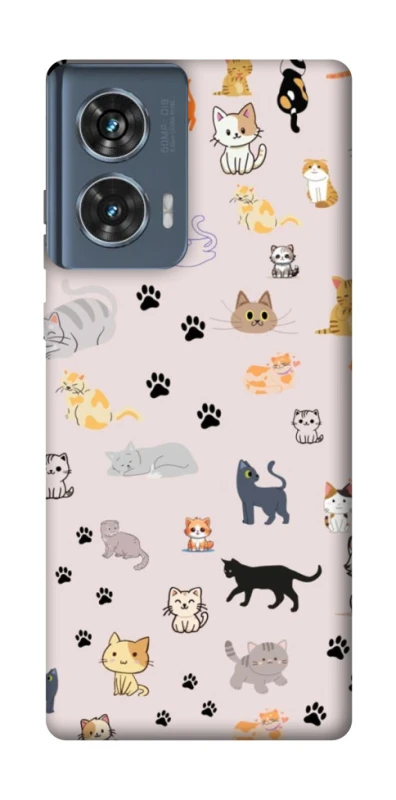 Чохол на Motorola Edge 50 Cat style ver.1 фото 1 з 1