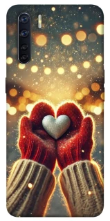 Чехол на Oppo A91 Heart in hand фото 1 из 1
