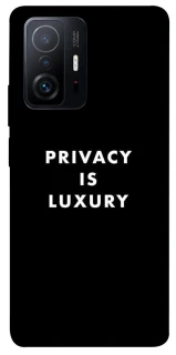 Чехол на Xiaomi 11T / 11T Pro Privacy is luxury фото 1 из 1