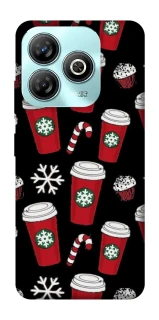 Чехол на ZTE Blade A75 4G Новогодний v40 фото 1 из 1