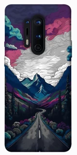 Чехол на OnePlus 8 Pro Нарисованные горы фото 1 из 1