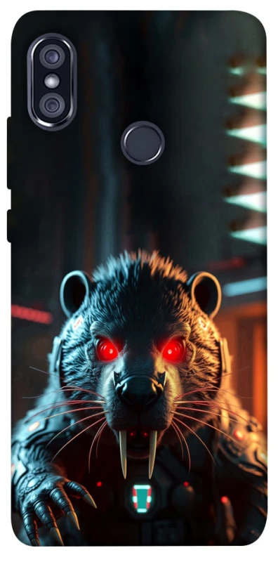 Чохол на Xiaomi Redmi Note 5 Pro / Note 5 (AI Dual Camera) Cyber ​​beaver фото 1 з 1