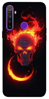 Чехол на Realme 5 Blood Skull фото 1 из 1