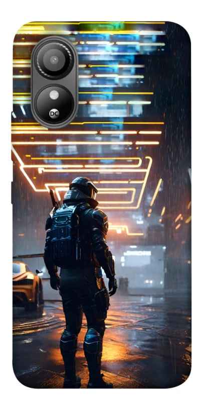 Чехол на ZTE Blade L220 Cyber character фото 1 из 1