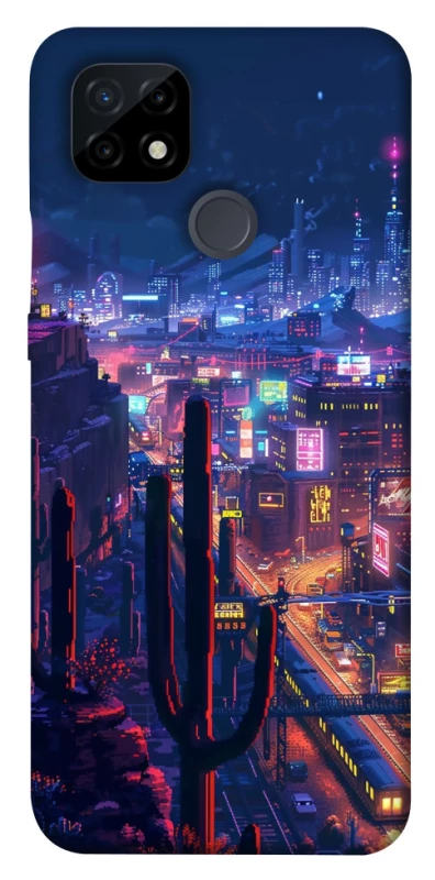 Чехол на Realme C21 Night city фото 1 из 1