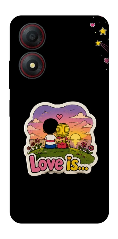 Чохол на ZTE Blade A34 4G Love is ver.5 фото 1 з 1