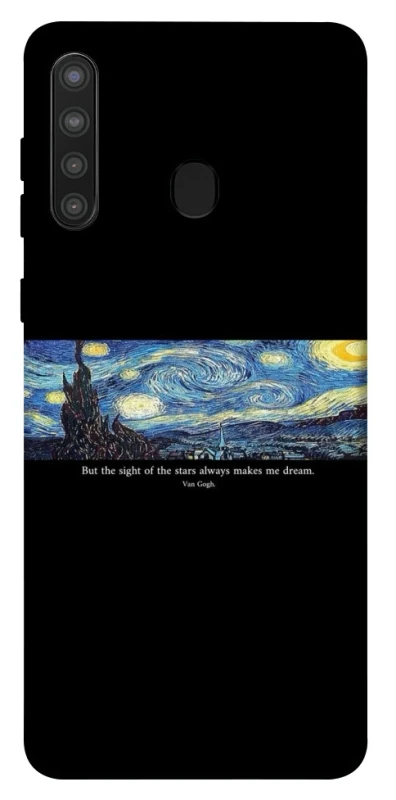 Чохол на Samsung Galaxy A21 Starry night Van Gogh фото 1 з 1