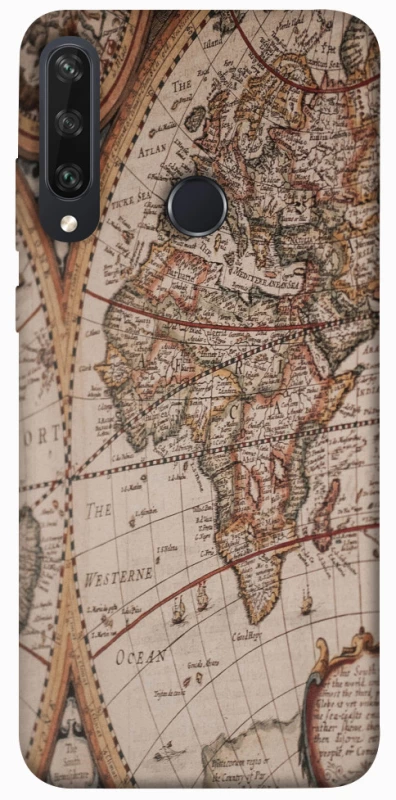 Чехол на Huawei Y6p Карта путешествий фото 1 из 1