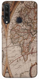 Чехол на Huawei Y6p Карта путешествий фото 1 из 1