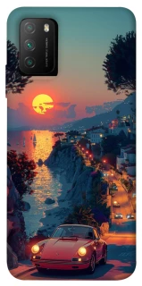 Чехол на Xiaomi Poco M3 Porsche sunrise фото 1 из 1