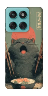 Чехол на Motorola Edge 60 Fusion Hungry Cat фото 1 из 1