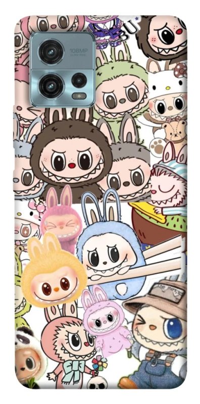 Чохол на Motorola Moto G72 All Labubus фото 1 з 1