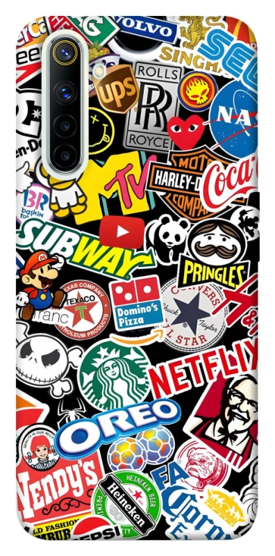 Чехол на Realme 6 brands фото 1 из 1