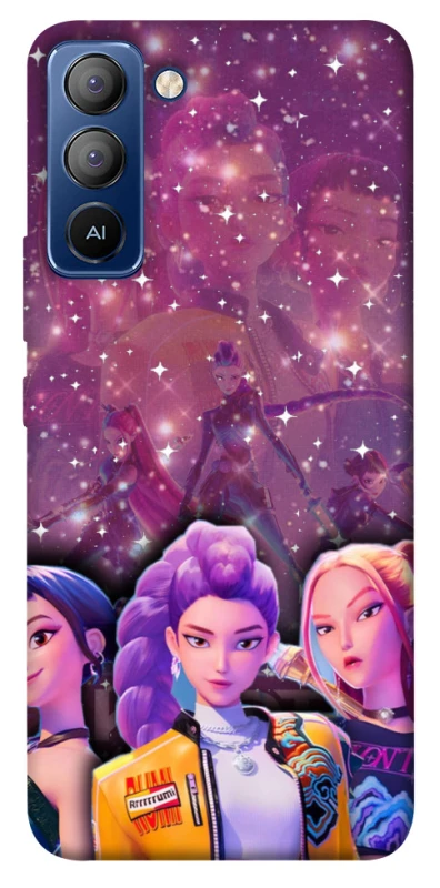 Чохол на TECNO Pop 5 LTE k-pop demon hunters v6 фото 1 з 1