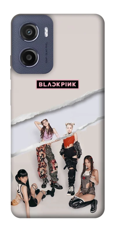 Чохол на Motorola Moto E15 BLACKPINK v2 фото 1 з 1
