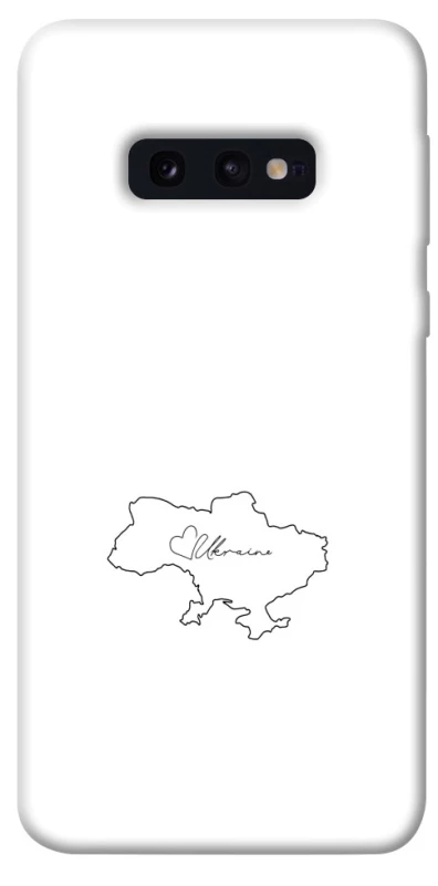 Чехол на Samsung Galaxy S10e Ukraine map фото 1 из 1