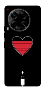 Чохол на TECNO Camon 30 (CL6) Charge your heart фото 1 з 1