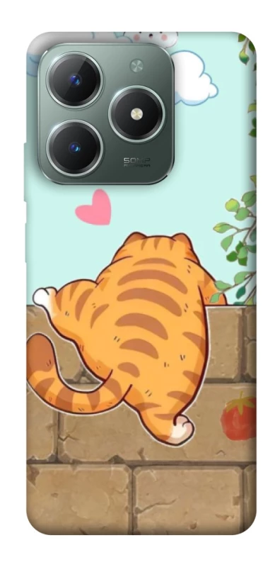 Чохол на Realme C61 Cat the meow фото 1 з 1