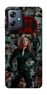 Чохол на Motorola Moto G54 Power Black Widow фото 1 з 1