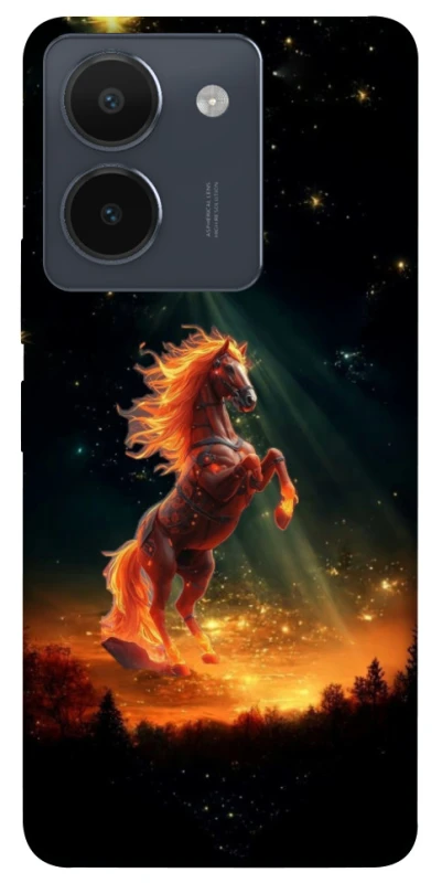 Чохол на Vivo Y36 Red Fire Horse ver.2 фото 1 з 1