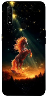 Чехол на Oppo A31 Red Fire Horse ver.2 фото 1 из 1