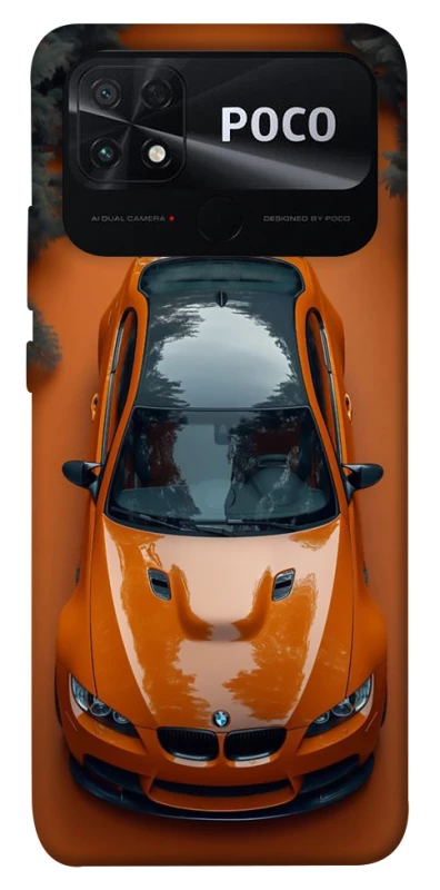 Чехол на Xiaomi Poco C40 BMW orange фото 1 из 1