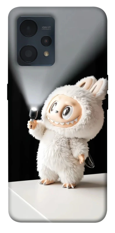 Чохол на Realme 9 4G / 9 Pro+ Labubu with flashlight ver.2 фото 1 з 1